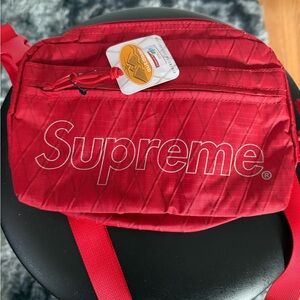Supreme Red Crossbody Bag